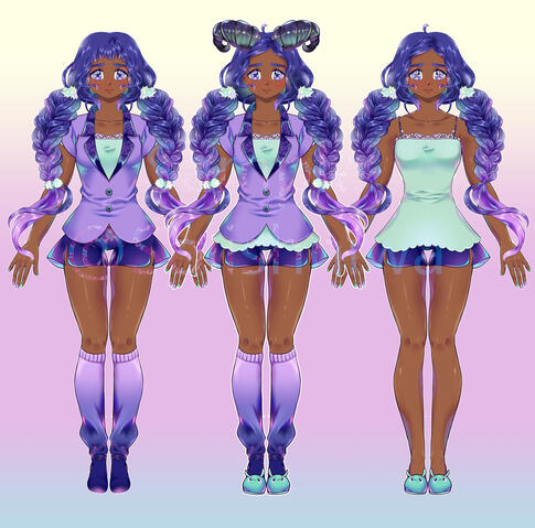 Commissioned artpiece, Original Character