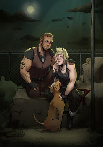 Dave and Prompto from Final Fantasy XV